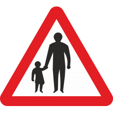 Pedestrians In Road Ahead
